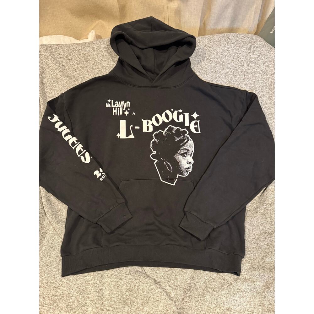 Lauryn Hill Fugees 25th Anniversary Puff Print Hoodie Size XXL - “Colorfast” Tag